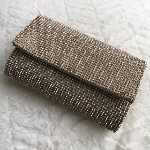 Lulu Townsend Handbags - 3/$20  gold rhinestone special occasion clutch